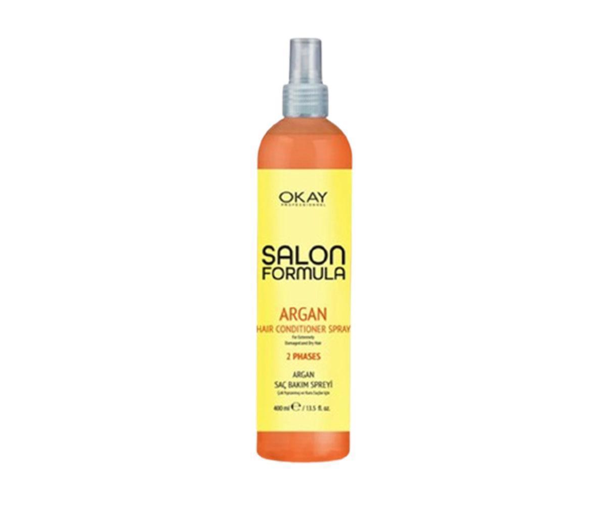 Okay Salon Formula Argan Saç Bakım Spreyi - Kolay Tarama 400 Ml