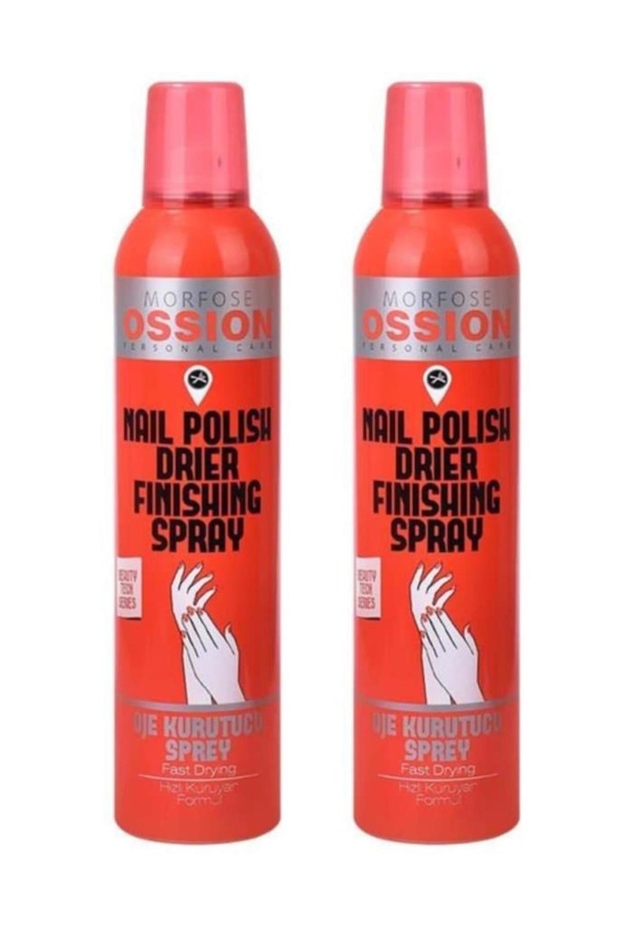 Ossion Oje Kurutucu Sprey 300 ml X 2 Adet