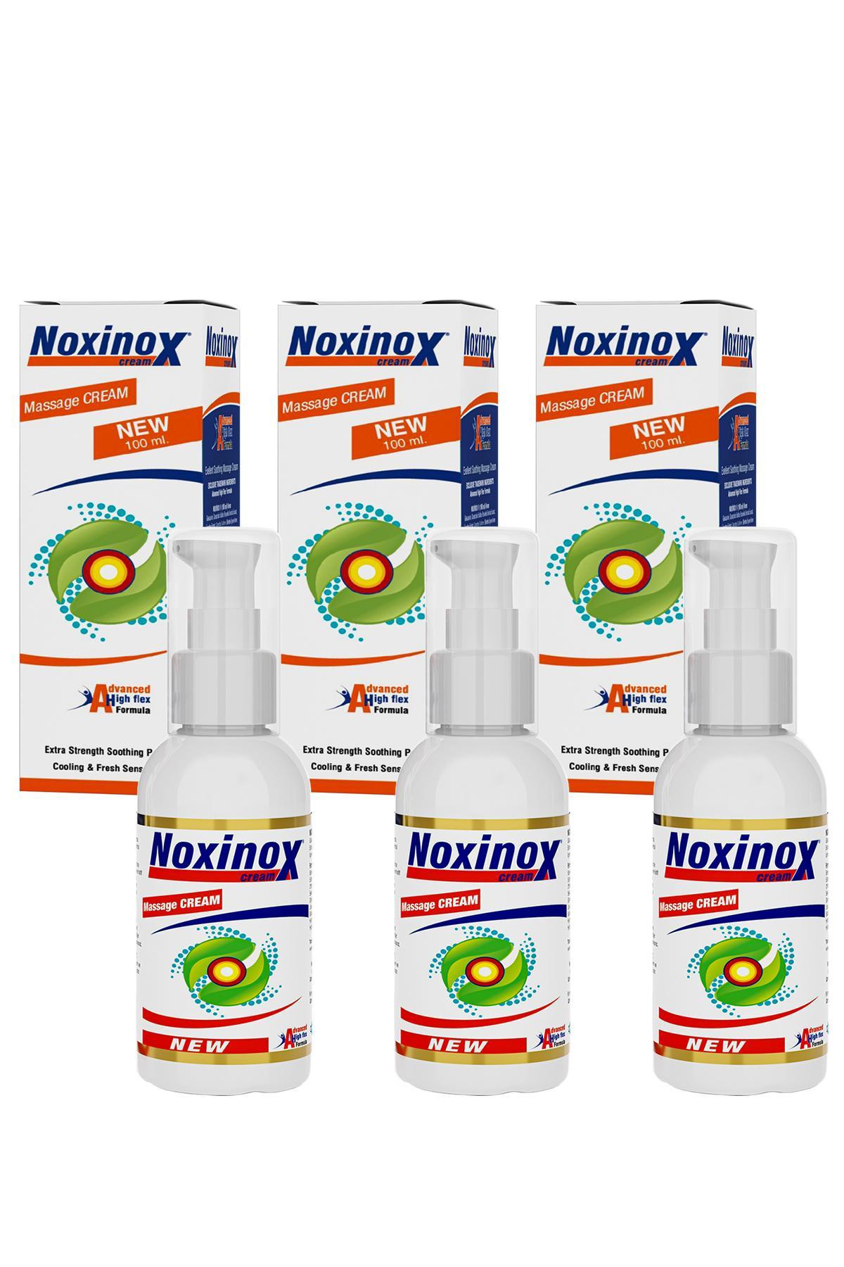 Com Noxinox Cream Rahatlatıcı ve Serinletici Masaj Kremi 100 ml 3'LU Paket