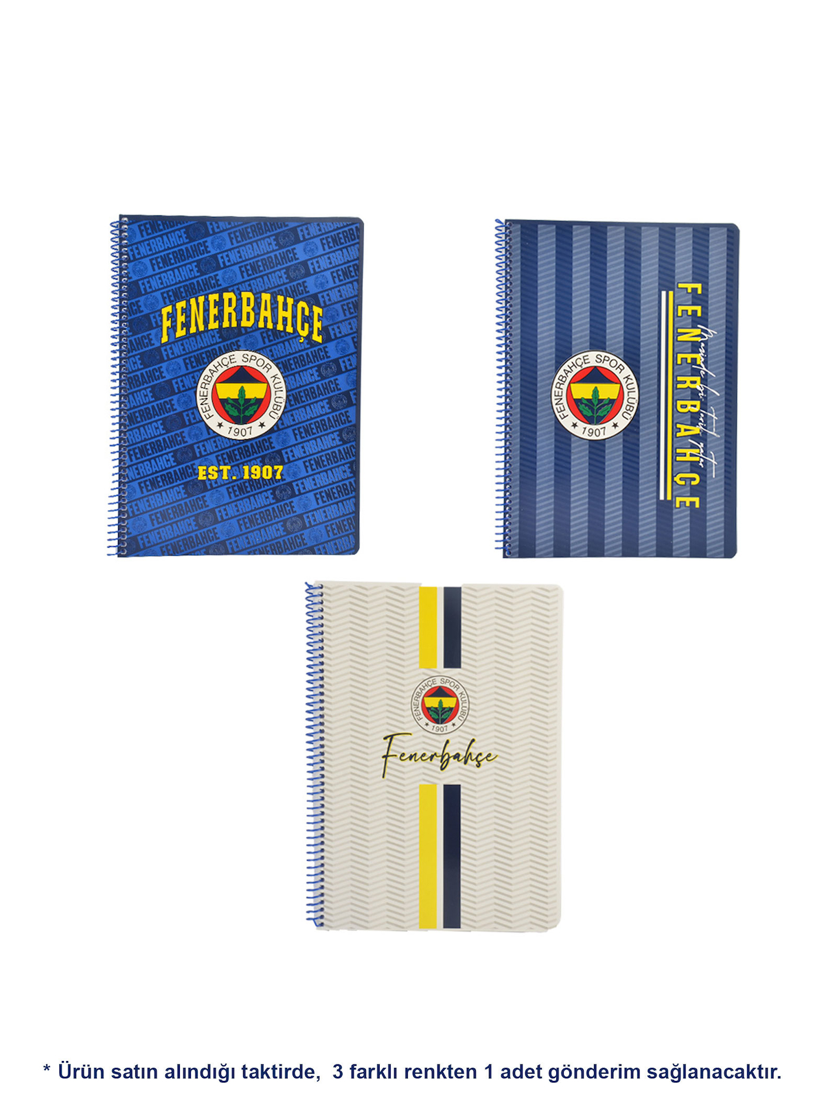 FENERBAHÇE DEFTER SPIRALLI KARTON KAP