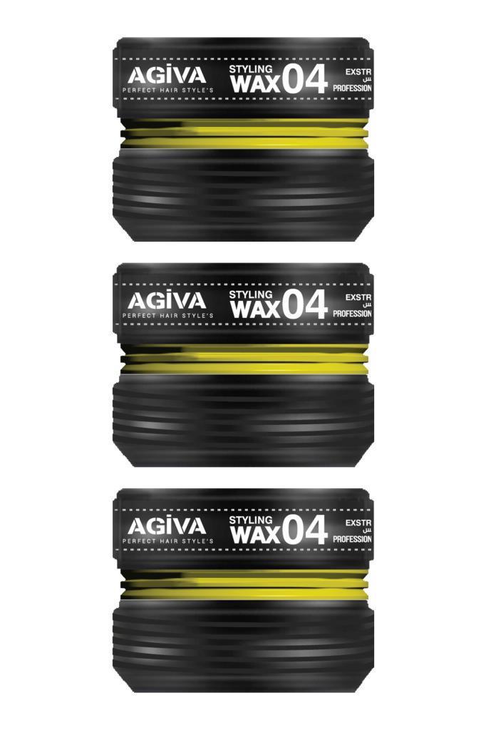 Agiva Wax Saç Şekillendirici 04 175 ml X3