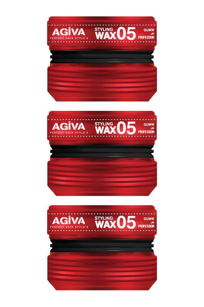 Agiva Wax Saç Şekillendirici 175 ml x3 05