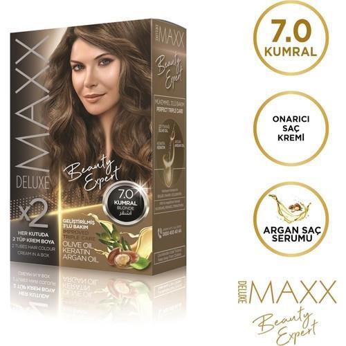 Maxx Deluxe Krem Saç Boyası 7.0 Kumral