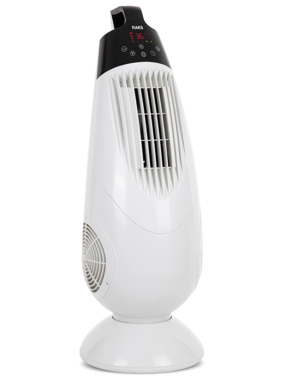 Raks Tower Plus Kule Tipi Vantilatör – Uzaktan Kumanda, Aroma Difüzyonu, 90 W, Sessiz, 13.5 m3/S, Oda Sıcaklığı Bilgisi