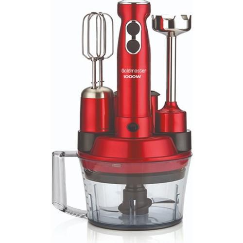 Goldmaster GM-7239VK Elenamax Kırmızı Mutfak Robotu