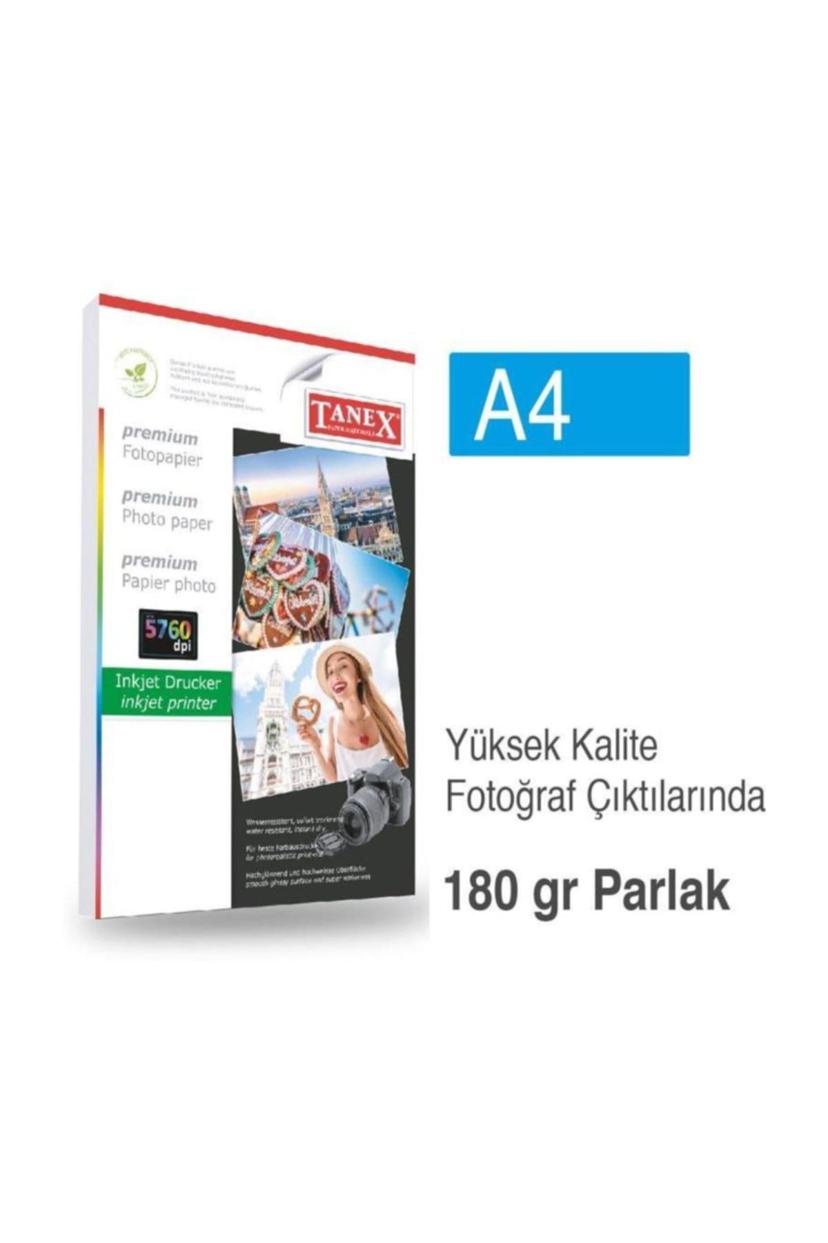 Tanex Fotoğraf Kağıdı A4 180 Gr 210 Mm X 297 Mm 25 Sayfa