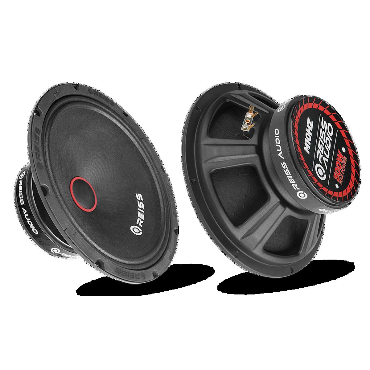 Reiss Audio RS-M10HZ 500 Watt Max Power+150 Watt RMS Power+25cm Oto Midrange - Adet Olarak Satılır