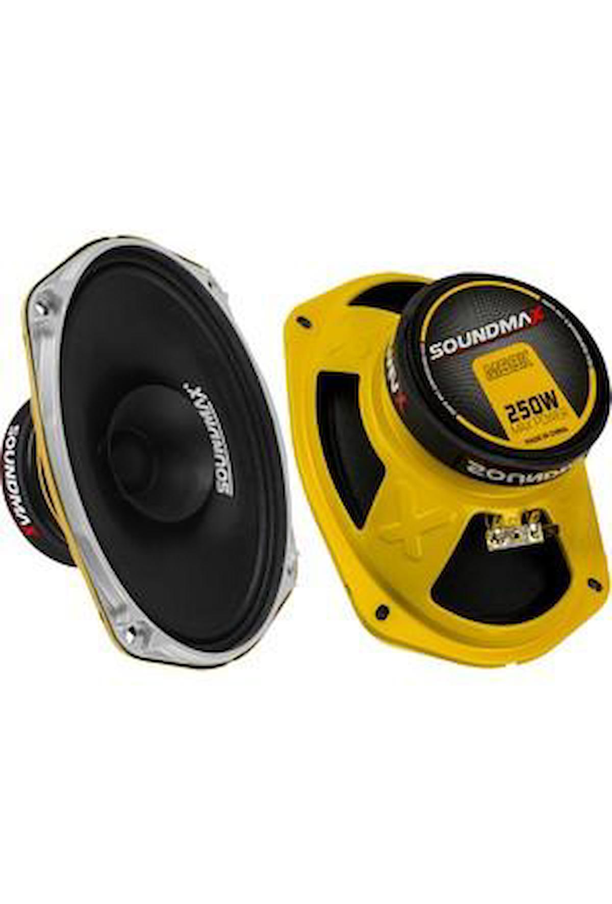 Soundmax SX-M69XH 250 Watt Max Power Oval Midrange