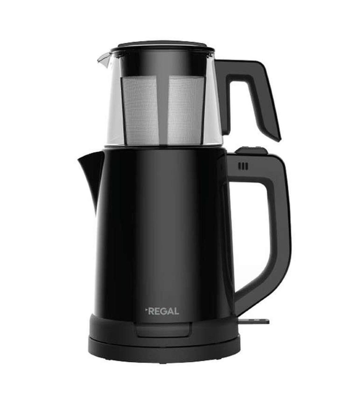 Regal RC 1500 S 1800 W Çay Makinesi Siyah 