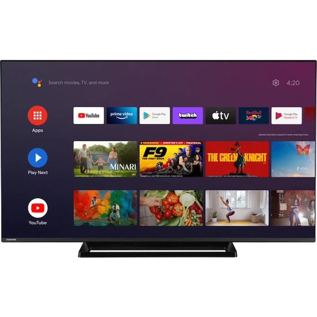 Toshiba 50UA3E63DT 50 İnç 126 Ekran 4K Ultra HD Android Smart Led TV