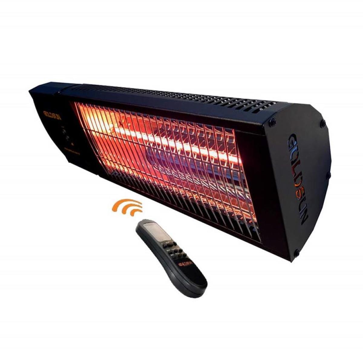 Goldsun Nova Plus Gsn20p 2000 W Termostatlı Dış Mekan Elektrikli Duvar Tipi Infrared Isıtıcı