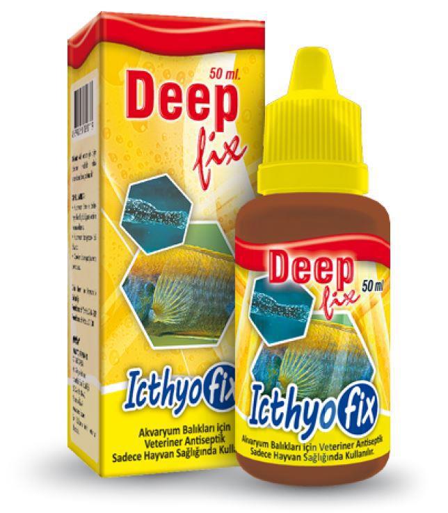 Deep Fix Ichthyofix Akvaryum Balıkları İçin Deri Losyonu 50 Ml