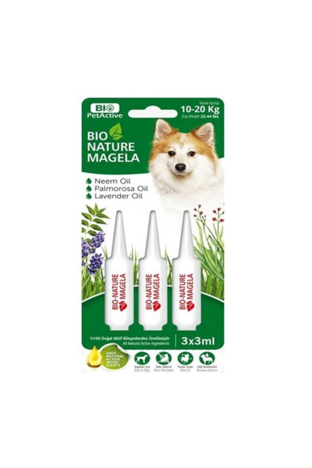 Bio Nature Köpek Tüy Ve Deri Bakım Damlası 10-20 Kg 3x3 Ml