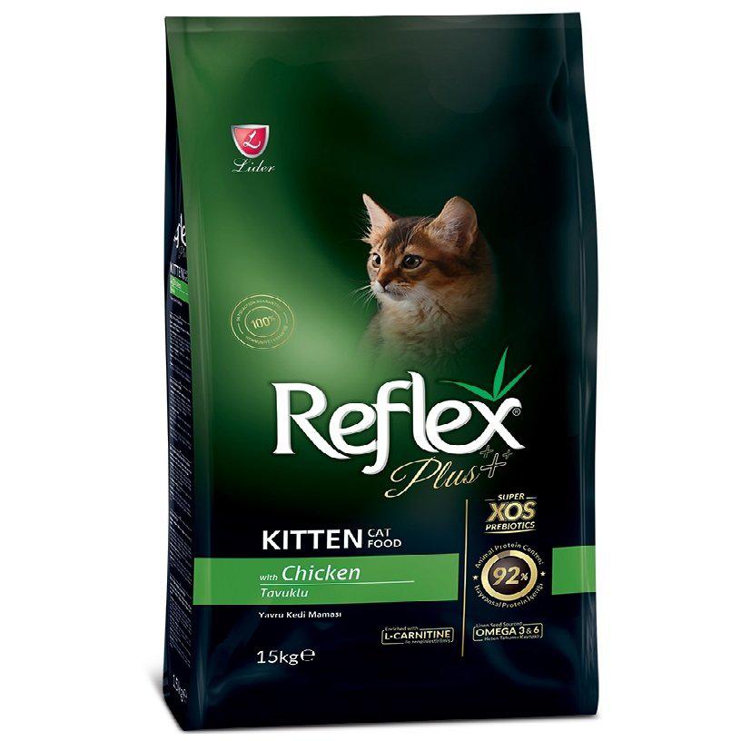 Reflex Plus Tavuklu Yavru Kedi Maması 15 Kg