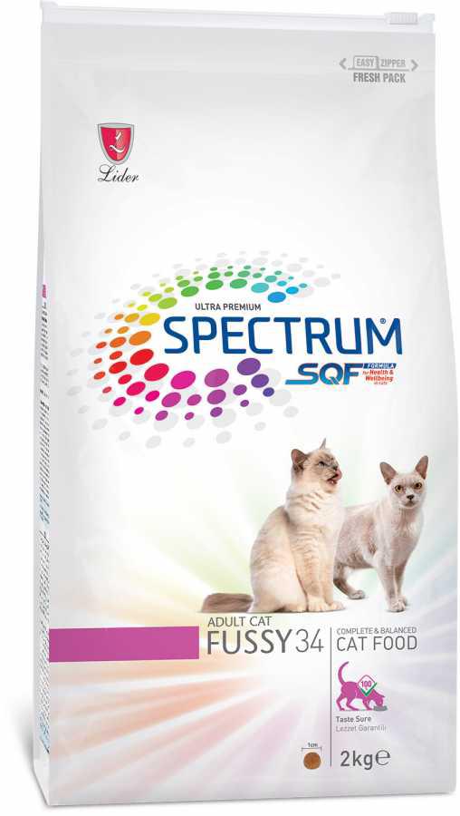 Spectrum Yetişkin Kedi Maması Fussy 34 2 Kg