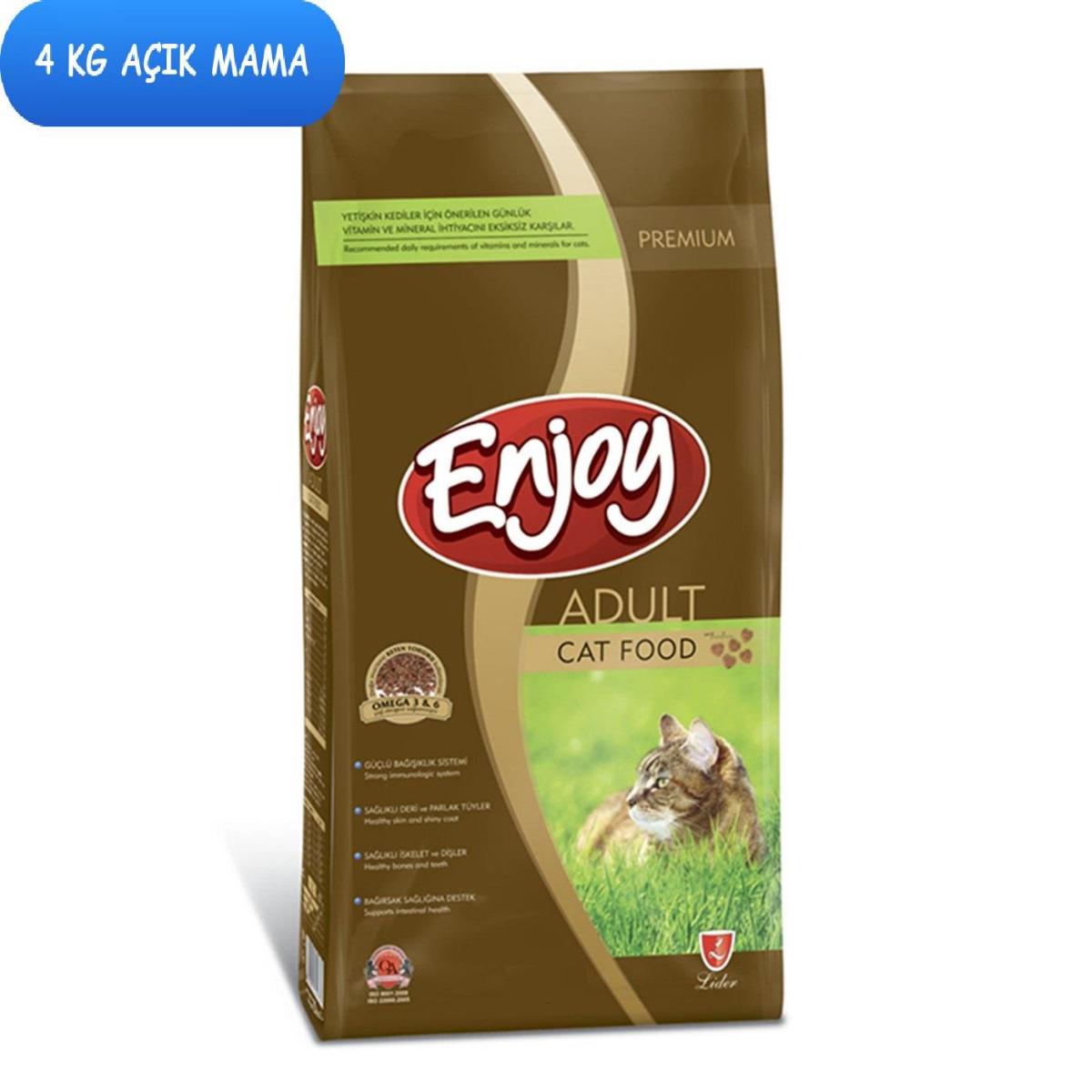 Enjoy Tavuklu Kedi Maması 4 Kg AÇIK