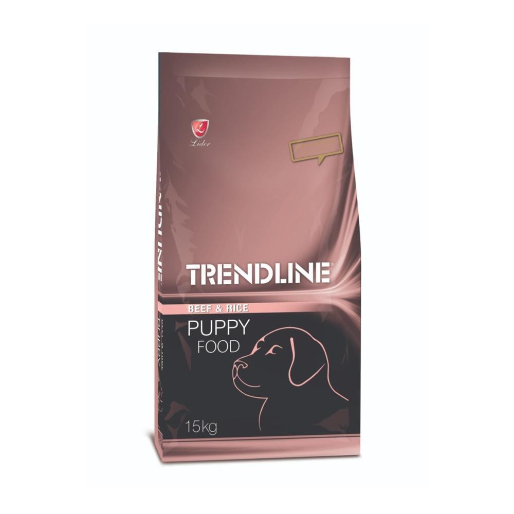 Trendline Puppy Biftekli-Pirinçli Yavru Kuru Köpek Maması 15 kg