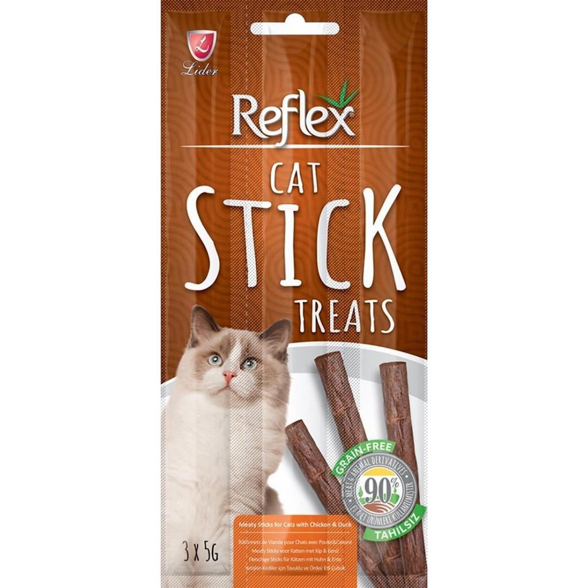 Reflex Kedi Ödül Sticks Tavuk & Ördek 3X5GR