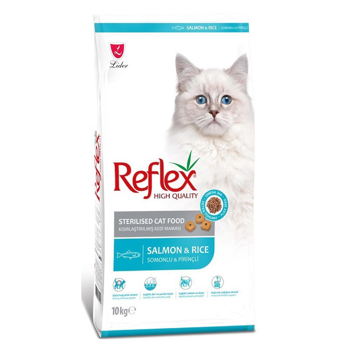 Reflex Sterilised Balıklı 10 kg Kısırlaştırılmış Yetişkin Kuru Kedi Maması