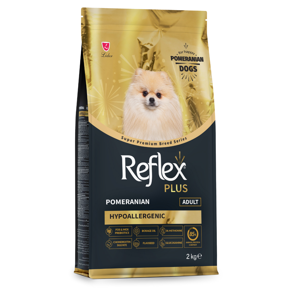 Reflex Plus Pomeranian Yetişkin Köpek Maması 2 kg