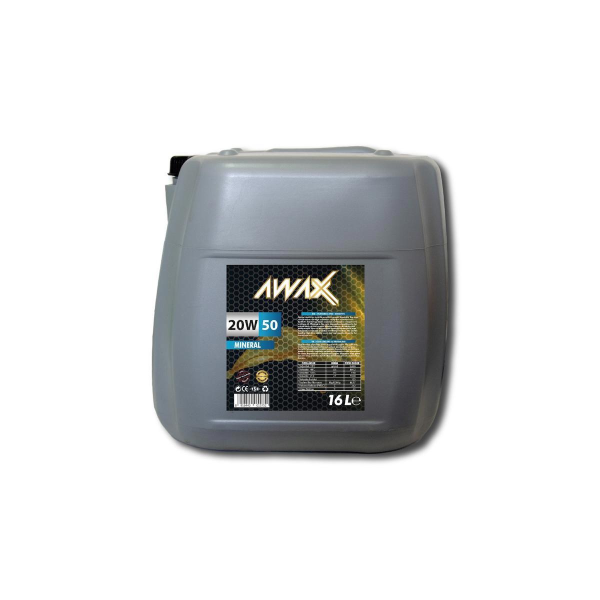 AWAX 20W/50 - 16 Litre