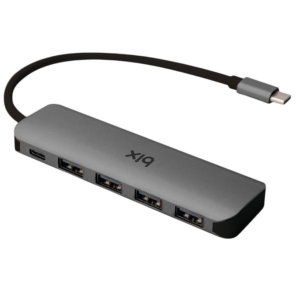 Bix BX07HB Type-C To 4xUSB 3.0 PD 5 Portlu Çevirici Dönüştürücü Hub Adaptör-BX07-00496-HBV00000OM89N-BX07-00496-3