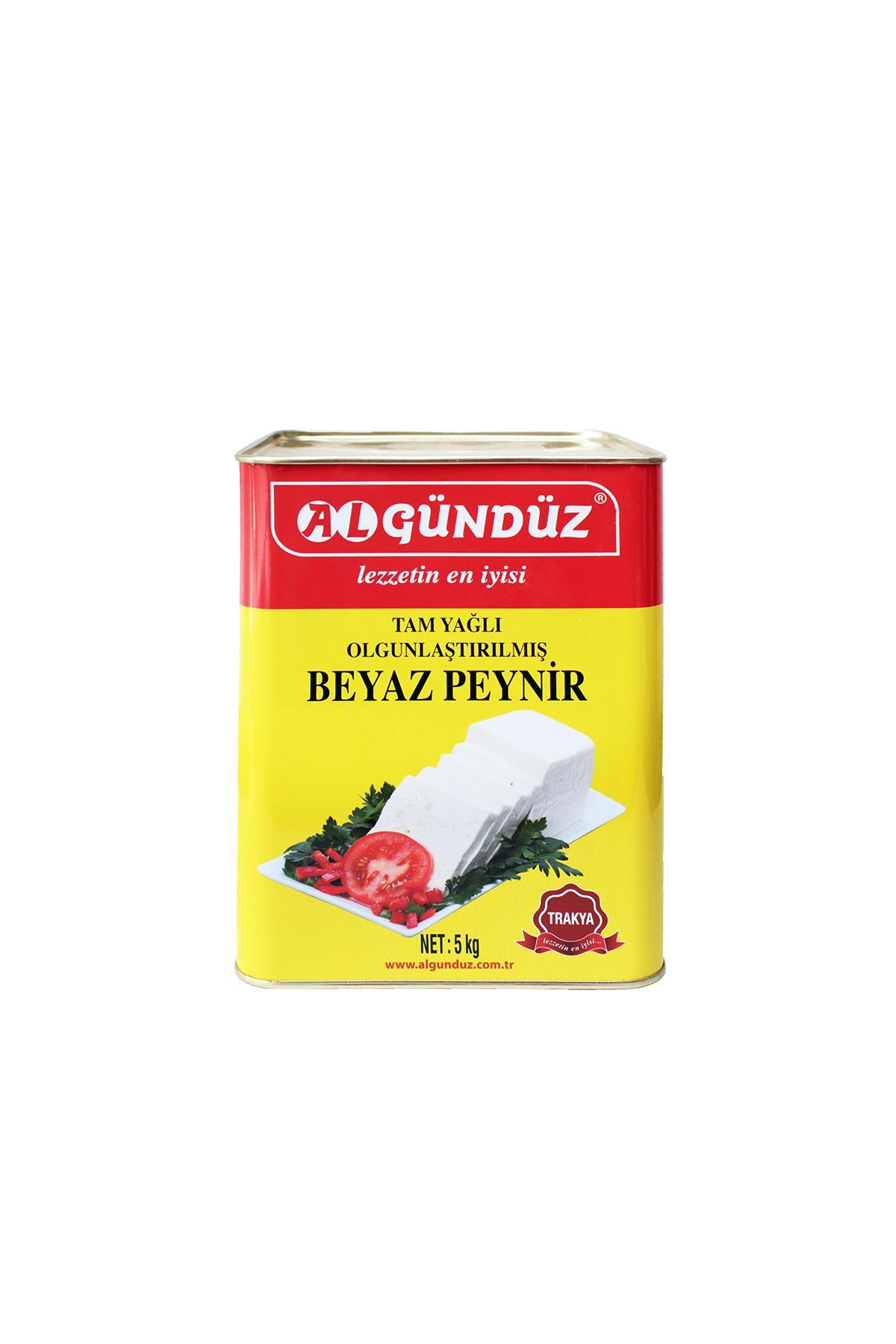 Yumuşak İnek Peyniri 5 Kg Teneke