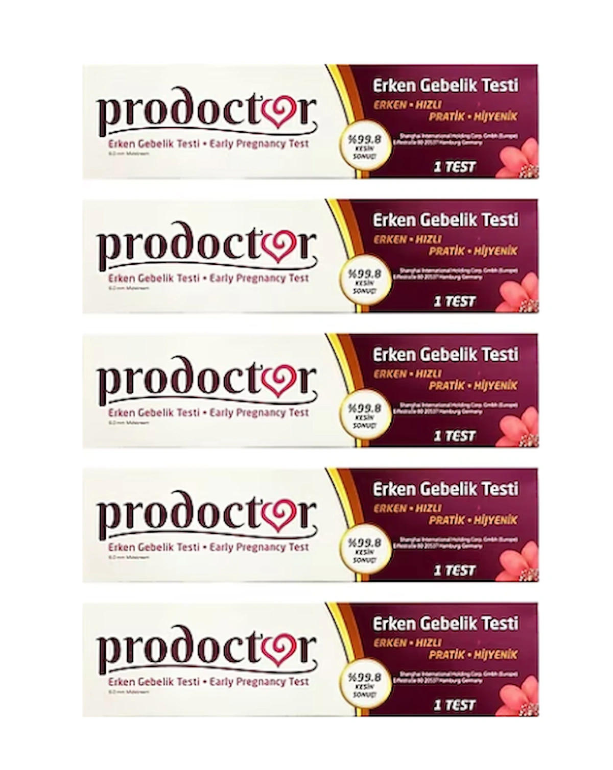 Prodoctor Pratik Erken Gebelik Testi 5 adet