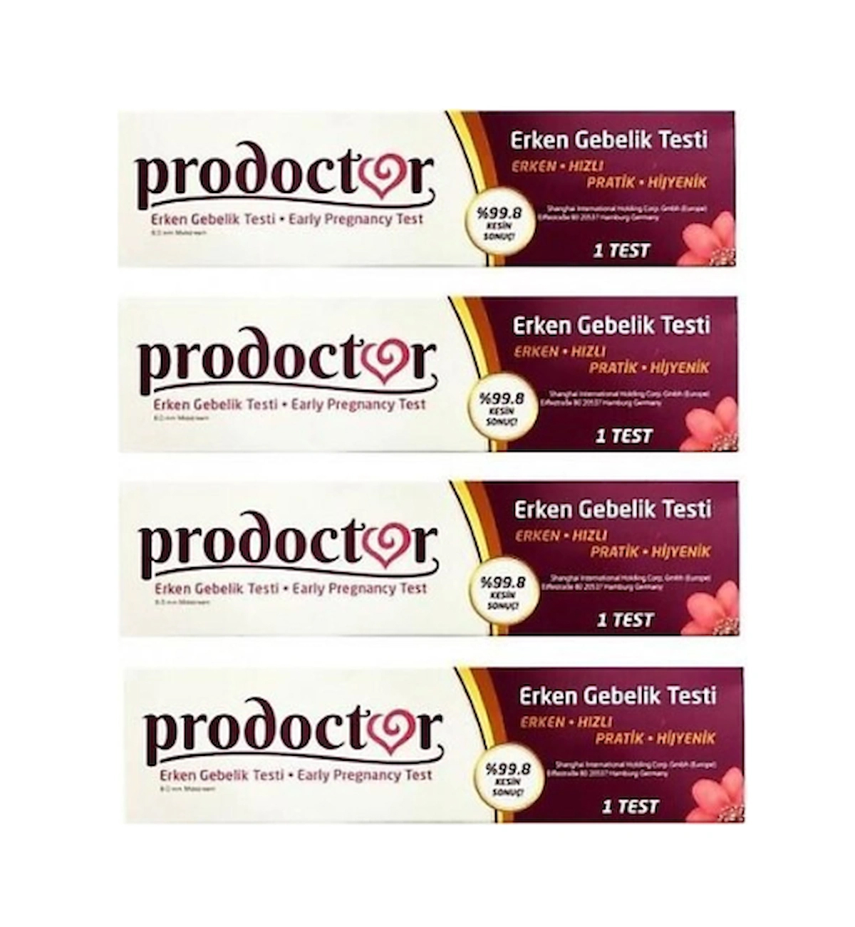 Prodoctor Pratik Erken Gebelik Testi 4 adet