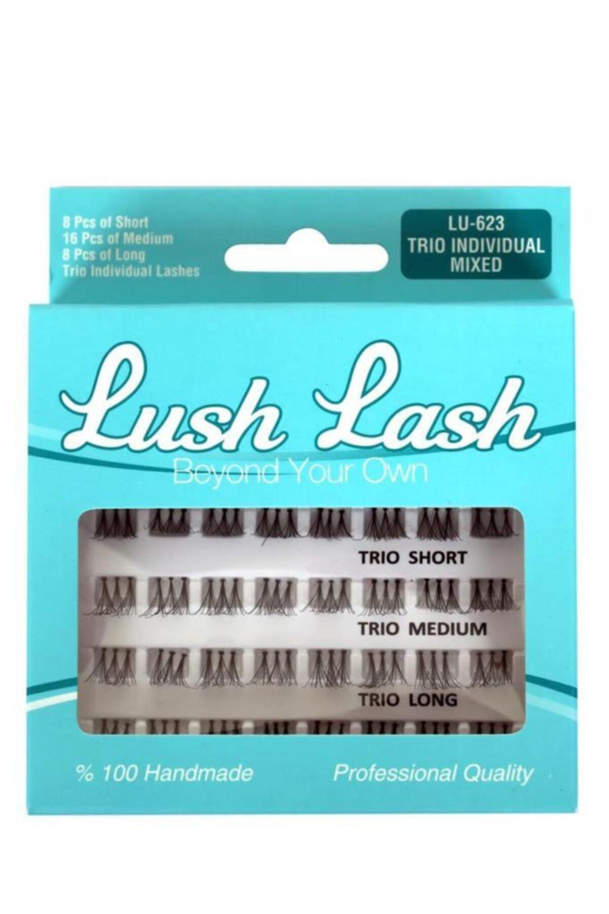 Lush Lash LU-623 Trio Kısa Orta Ve Uzun Takma Kirpik