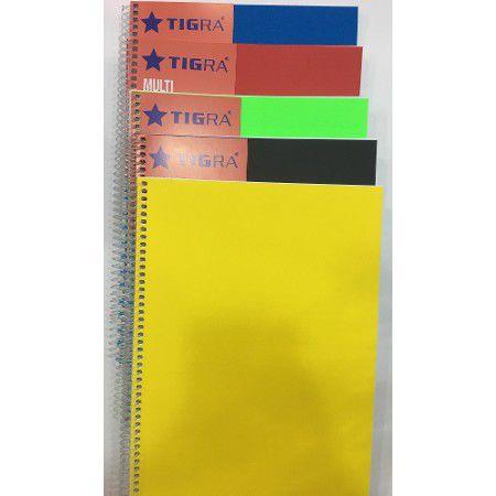 Tigra Spiralli Defter Plastik Kapak Çizgili 96 YP A4 TD-096/1