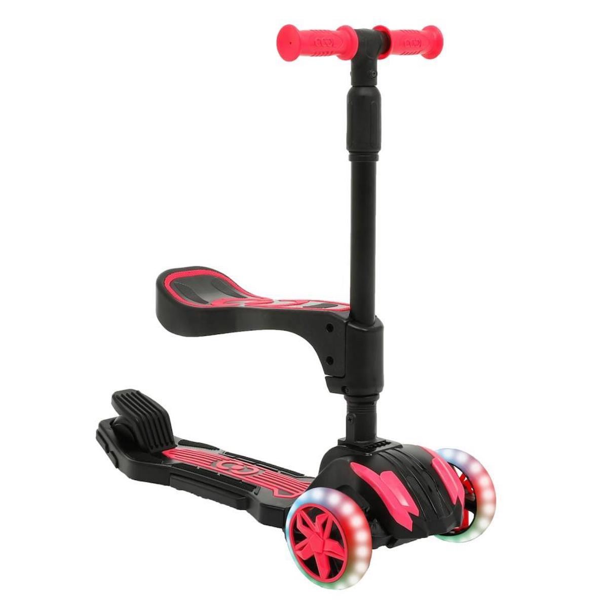 Cool Wheels Led Işıklı Oturaklı Combo Scooter