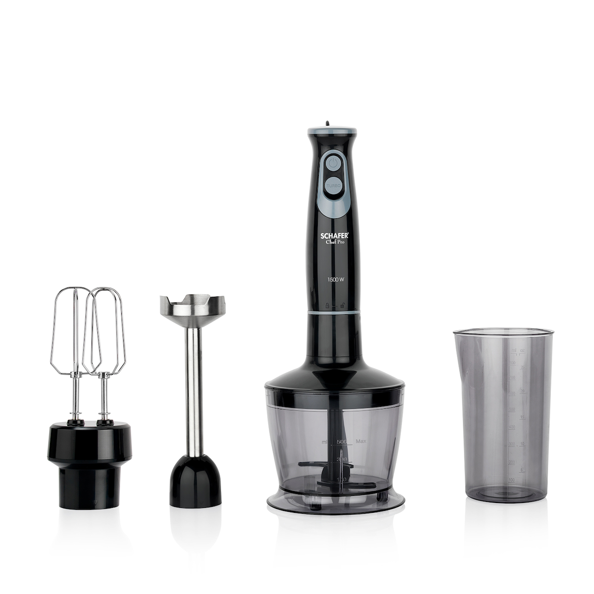 Schafer Chef Pro El Blender Seti-Siyah