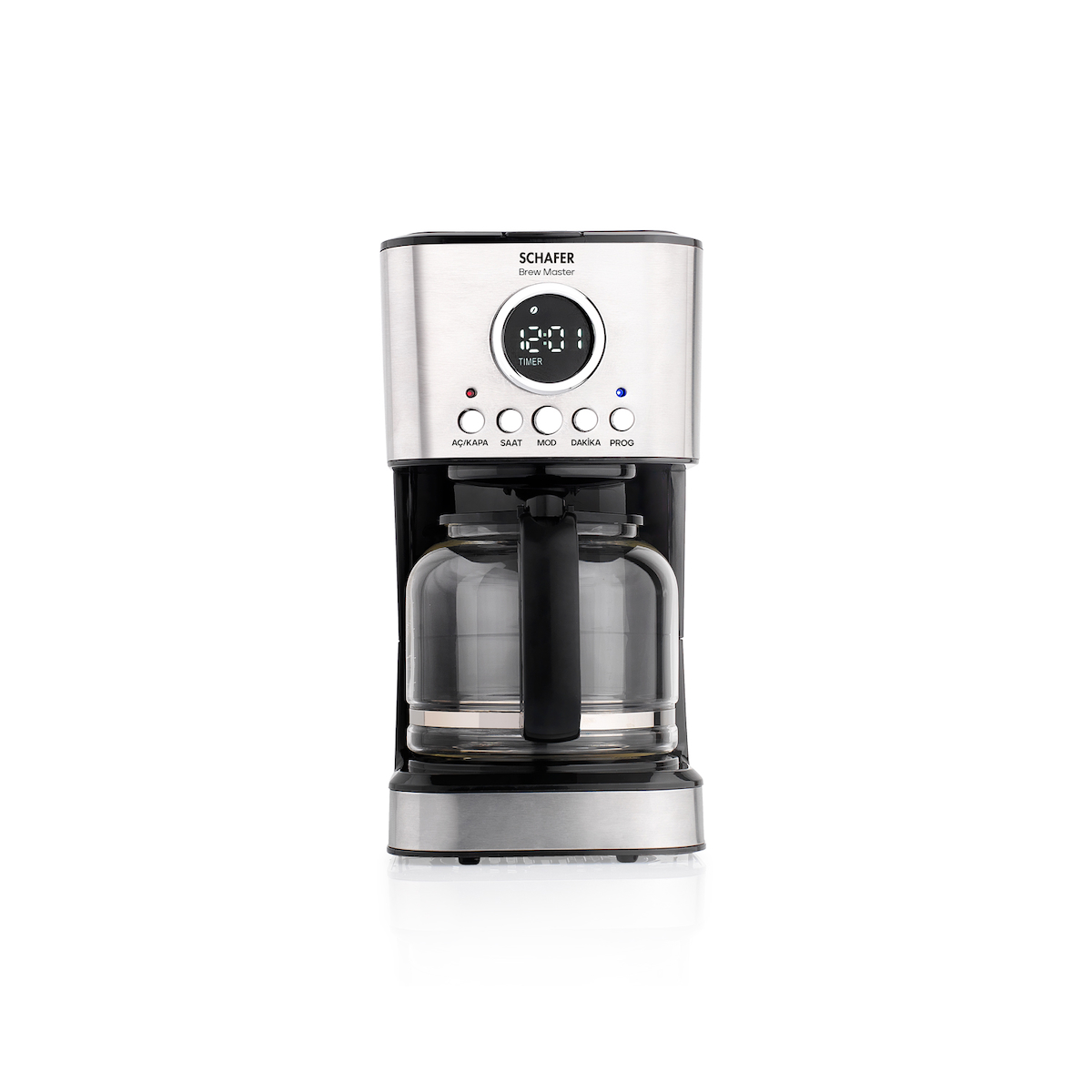 Schafer Brew Master Filtre Kahve Makinesi-Inox