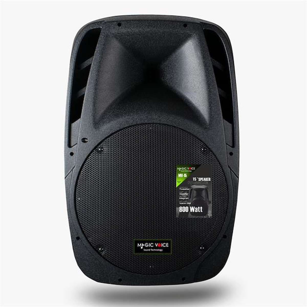 Magicvoice MV-15 800 Watt 15” 2-Yollu Pasif Kabin Hoparlör