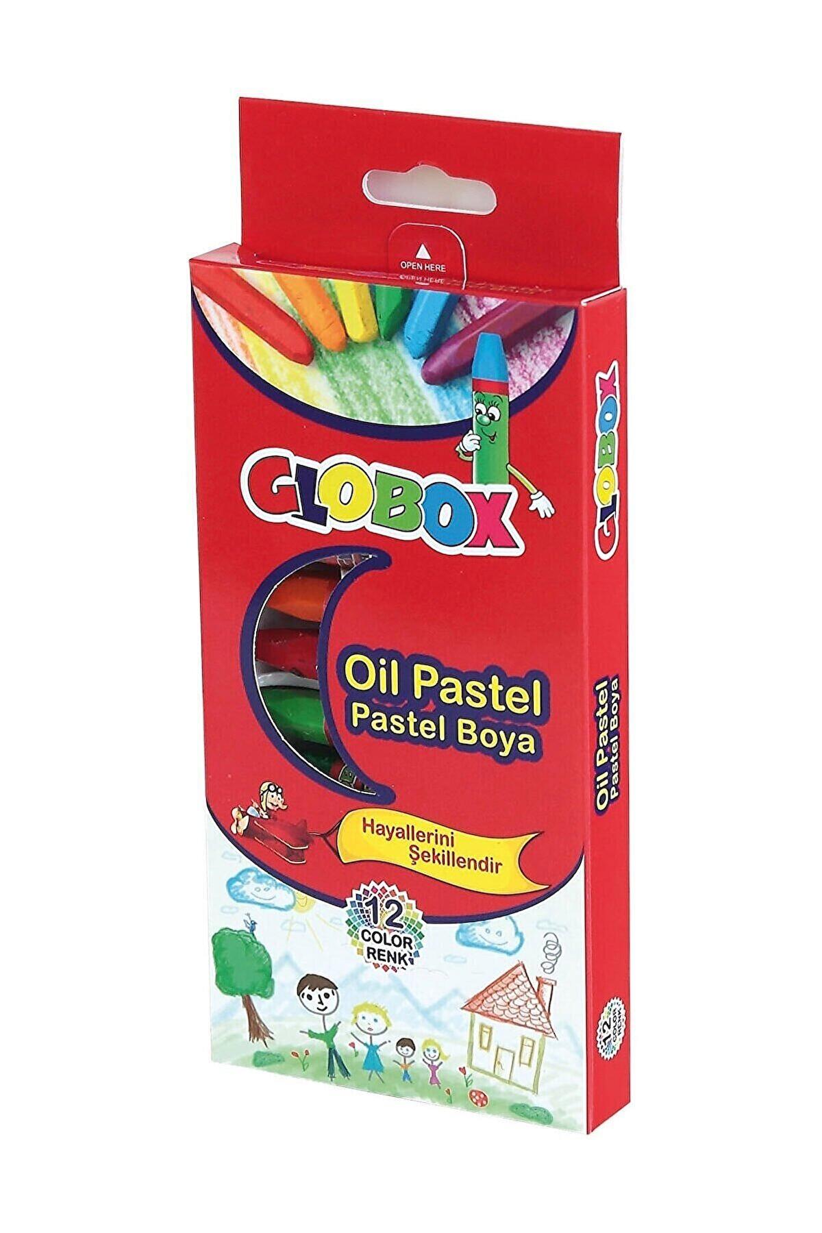 Globox 6884 Pastel Boya 12 Renk Karton Kutu