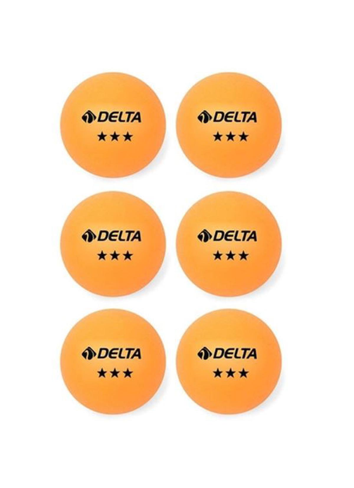 Delta Pinpon Topu 6 Adet EPT 583 /Masa Tenisi Topu