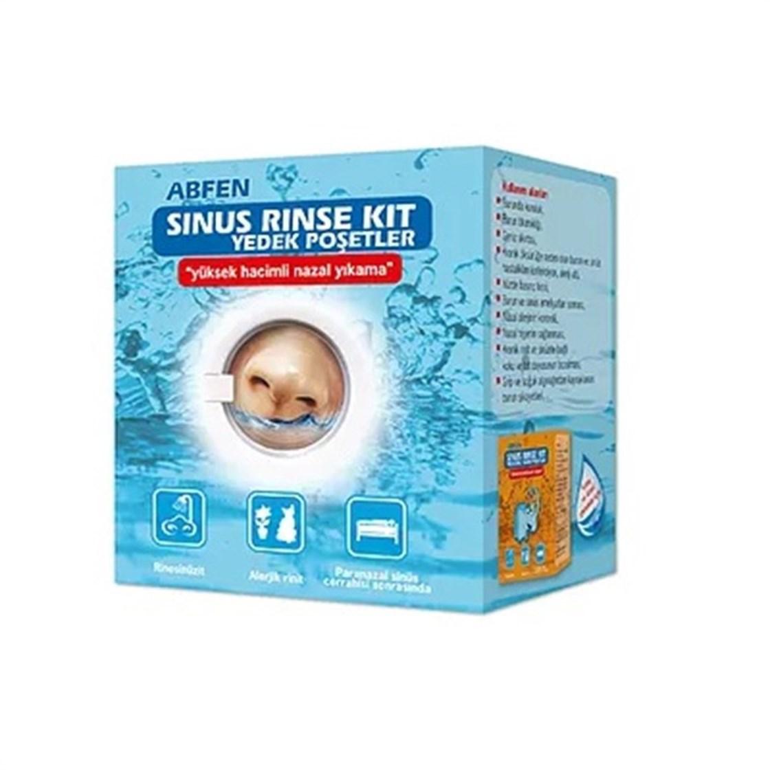 Abfen Sinus Rinse Kit Yedek 50 Poşet 240 Ml