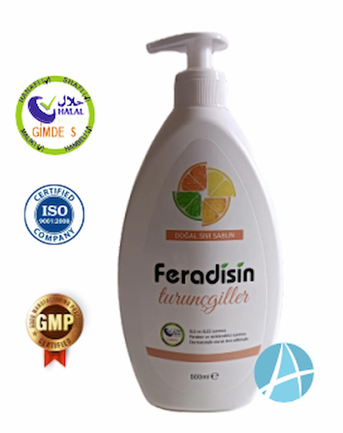 FERADİSİN Sıvı El Sabunu "turunçgiller" 500 Ml