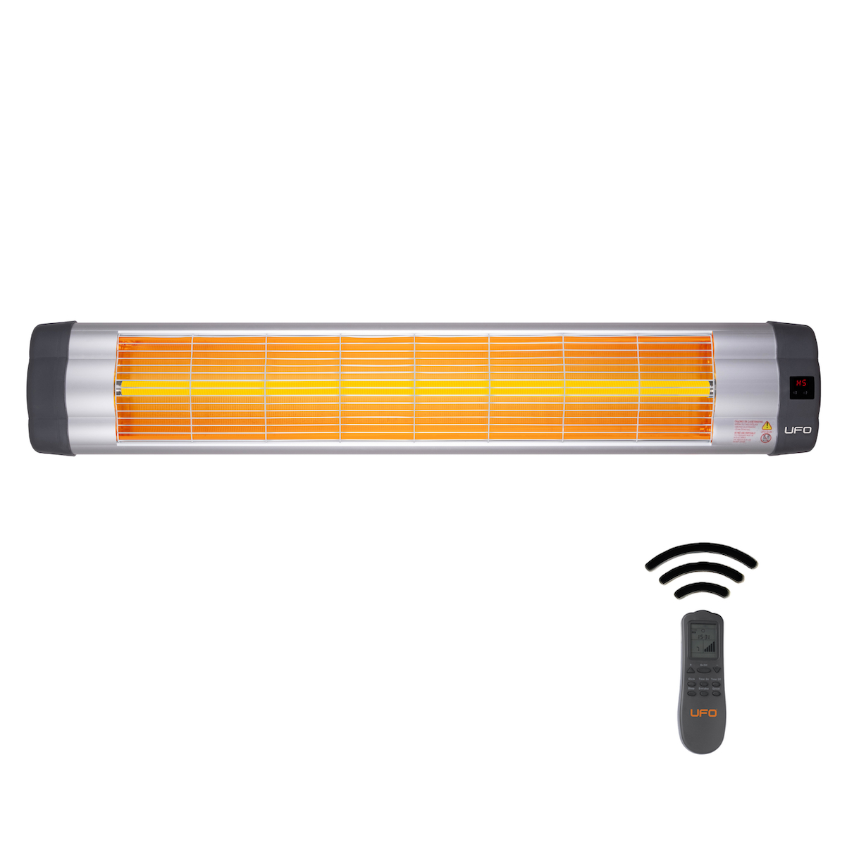 Ufo Star S 30 3000 W Termostatlı Elektrikli Duvar Tipi Infrared Isıtıcı 25 m2