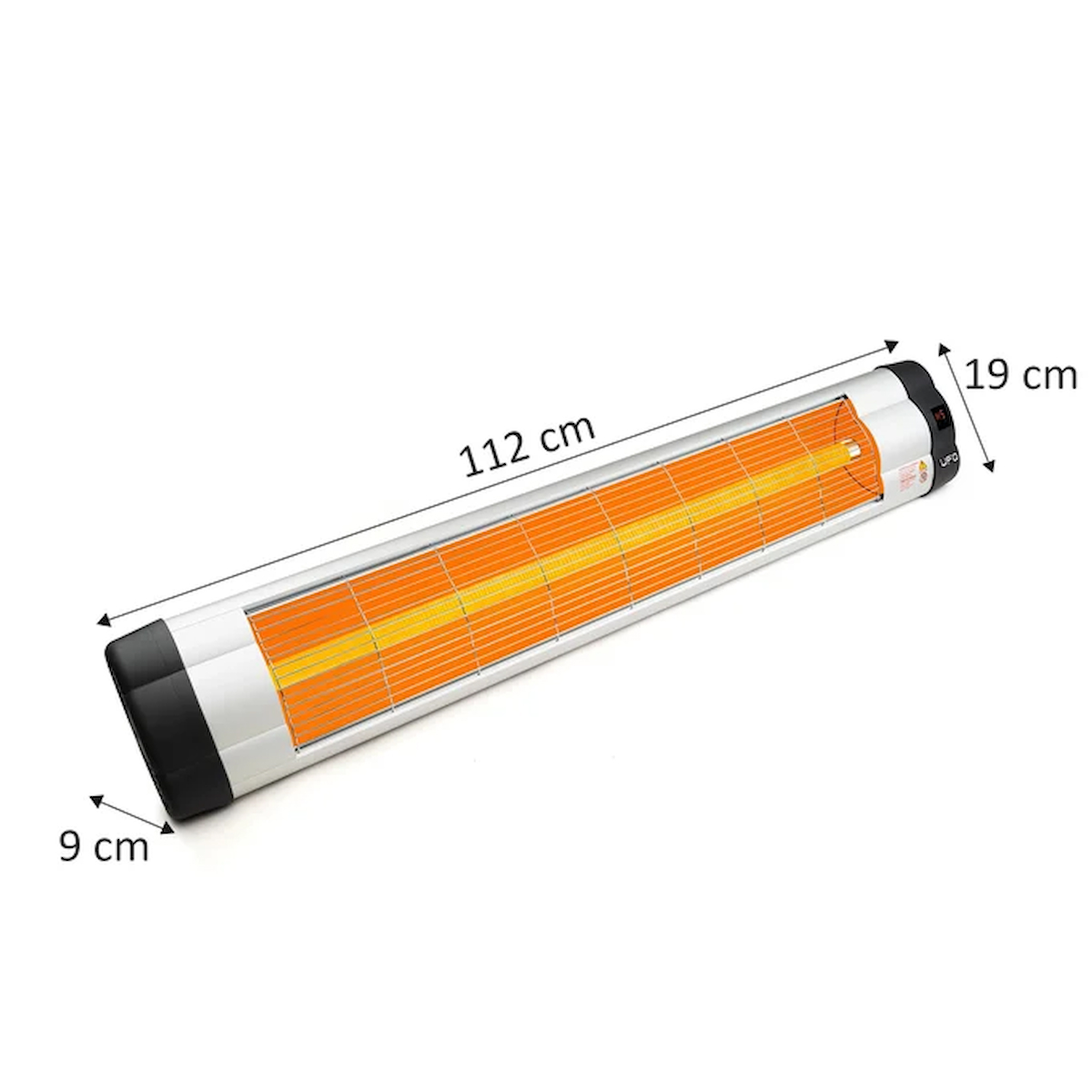 Ufo Star S 30 3000 W Termostatlı Elektrikli Duvar Tipi Infrared Isıtıcı 25 m2