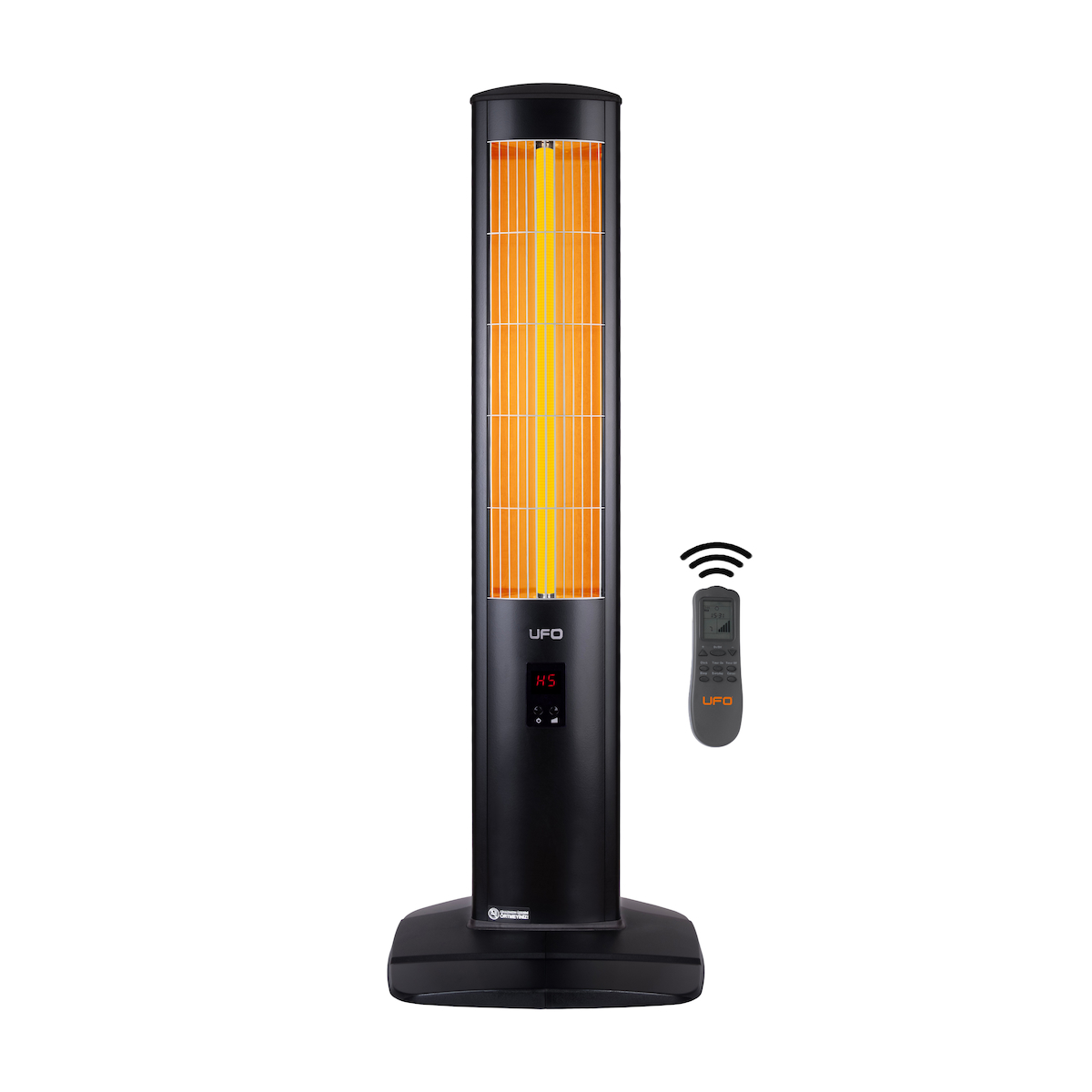 Ufo Micatronic 2300 W Termostatlı Dış Mekan Elektrikli Kule Tipi İnfrared İsıtıcı 20 M2