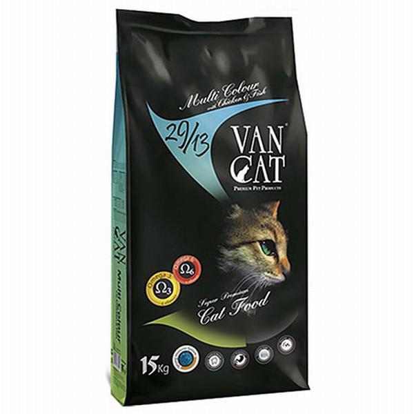 Vancat Multicolor Kedi Maması 15 Kg