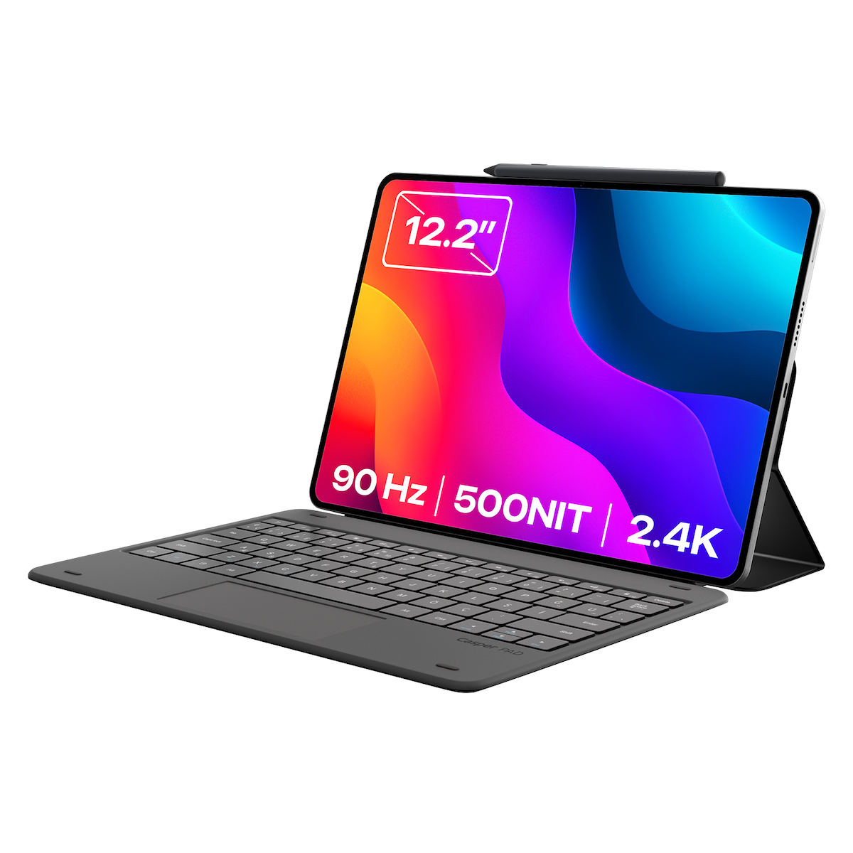 Casper PAD M10 Pro 12.2″ 2.4K Tablet 8GB RAM 128GB + Casper M10 Klavyeli Tablet Kılıfı + Prestige Kalem