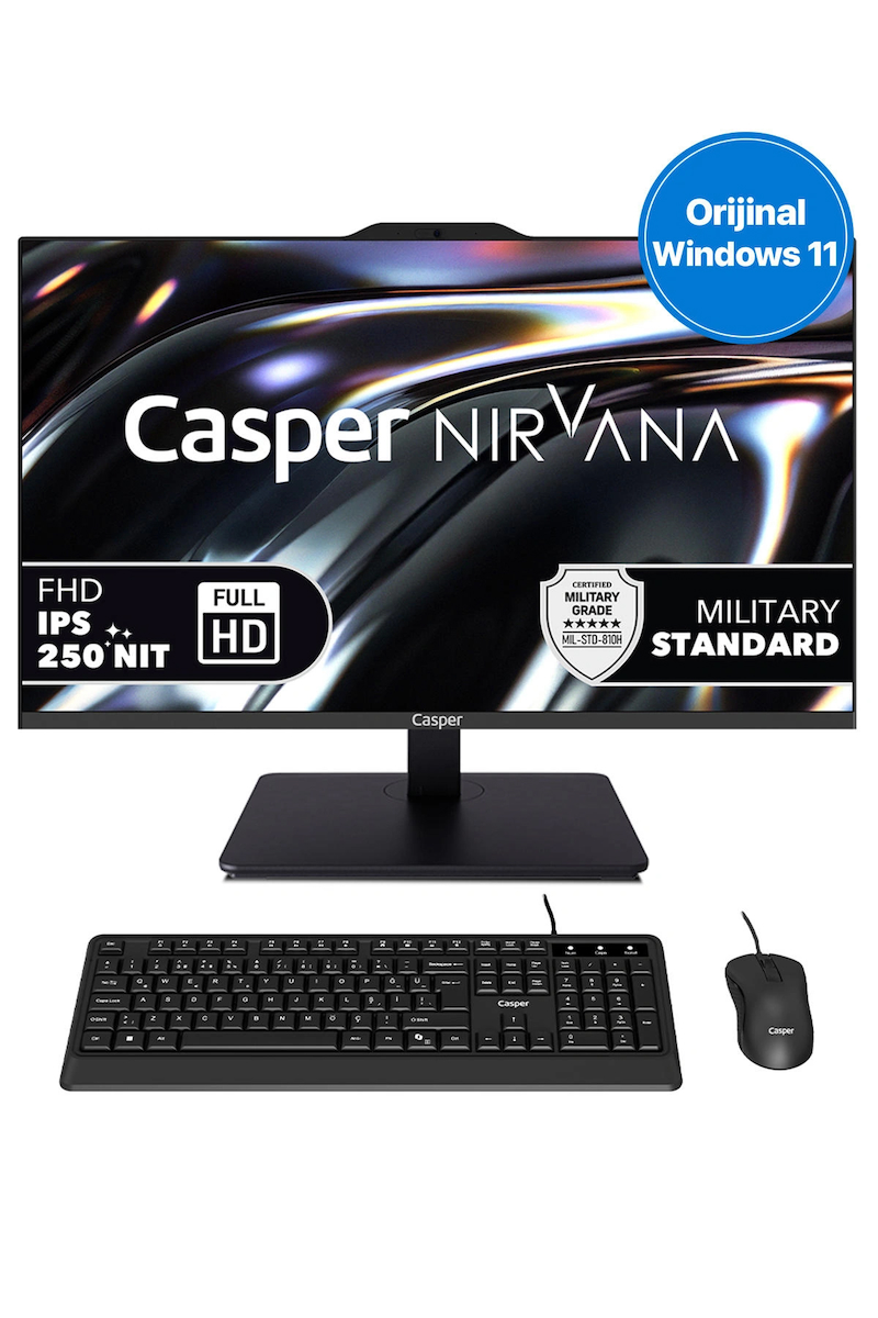 Casper Nirvana A80.1342-8V00T-V-S Intel Core i5-13420H 8GB RAM 500GB NVME SSD Windows 11