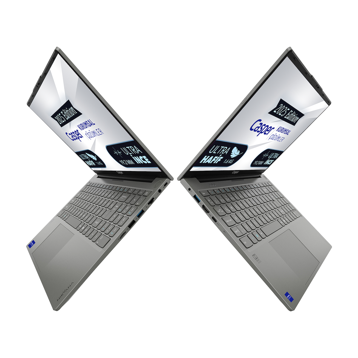 Casper Nirvana X700 Ryzen5-7430U 16GB 1TB SSD 15.6″ Freedos Laptop X700.7430-BF00X-G-F
