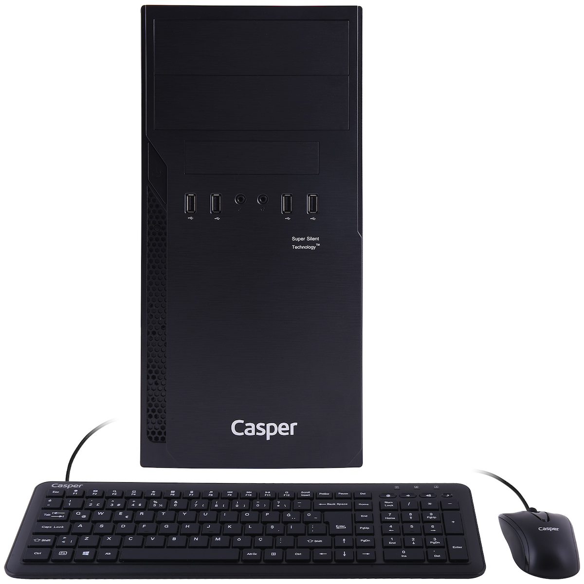 Casper Nirvana N2L.1440-8V00X-00A Intel Core i5-14400 8GB RAM 500GB NVME SSD Freedos Desktop/Masaüstü Bilgisayar