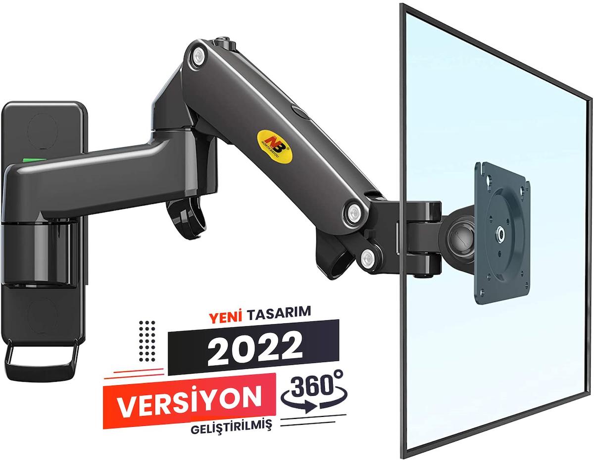 North Bayou NB Nb F150 Duvara Monte 17"-35" Monitör Standı 2023 Versiyon