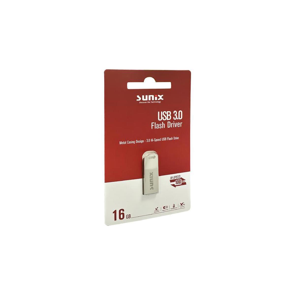 Sunix 16 GB 100 MB/s USB 3.0 Flash Bellek