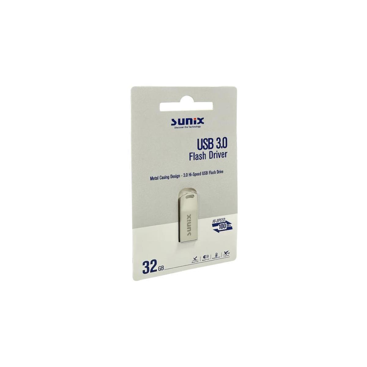 Sunix 32 GB 100 MB/s USB 3.0 Flash Bellek